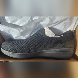 8.5 Wide Women's Ryka Black Limitless Slip-On Shoes